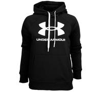 Under Armour Logo Rival Hoodie Black L Woman