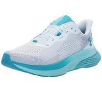 Under Armour Women's HOVR Turbulence 2 Running Shoe, (102) White/White/Circuit Teal, 5