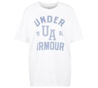 Under Armour Heavyweight Oversized Collegiate Short Sleeve T-shirt White XS Women