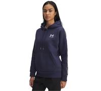 Under Armour Icon Fleece Taped Hoodie Blue M Women