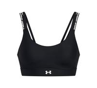 Under Armour Womens Inf Mid 2 Rib Bra Black 34A