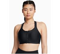 Under Armour Women's Infinity 2.0 High Zip Sports Bra - Black - Size: XL (A-C)