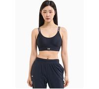 Under Armour Women's Infinity 2.0 Mid Sports Bra - Black/White - Size: L A-C