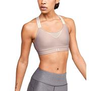Under Armour Womens Infinity High Impact Sports Bra, Dash Pink (667)/French Gray, S