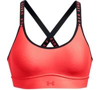 Under Armour Womens Infinity Medium Impact Sports Bra Top Beta/Black XS