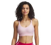 Under Armour Women's Infinity Mid Impact Sports Bra, (647) Prime Pink / / Prime Pink, D/DD (L)