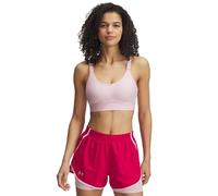 Under Armour Women's Infinity Mid Impact Sports Bra, (647) Prime Pink / / Prime Pink, D/DD (L)