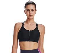 Under Armour Armour Ua Infinity High Bra Zip Impact Sports Womens - Black 10