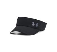 Under Armour Women's Iso-chill Launch Run Visor, (001) Black / Black / Reflective, One Size