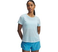 Under Armour Launch Camo Short Sleeve T-shirt Blue M Woman
