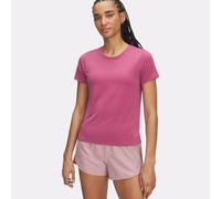 Under Armour Women's Launch Short Sleeve, Women's T-Shirt with Lightweight and Breathable Design, Running Top with Reflective Details,Fuchsia Dusk / / Reflective,XL