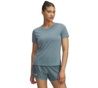 Under Armour Women's Launch Short Sleeve, Women's T-Shirt with Lightweight and Breathable Design, Running Top with Reflective Details,Jasper Blue / / Reflective,XS