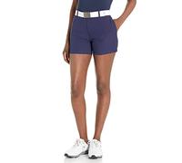 Under Armour Women's Links Shorty Shorts, (410) Midnight Navy / / Metallic Silver, 18