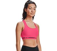 Under Armour Womens Medium Support Crossback Bra Cerise XS