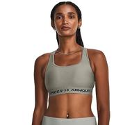 Under Armour Womens Medium Support Crossback Sports Bra Top Grove Green XS