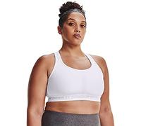Under Armour Womens Medium Support Crossback Sports Bra Top White 3XL