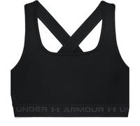 Under Armour Womens Mid Crossback Sports Bra Size: Small, Colour: Black