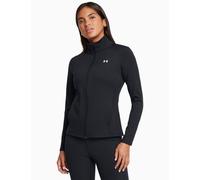 Under Armour Women's Motion Zip Up Funnel Neck Sports Jacket - Black, Black,White