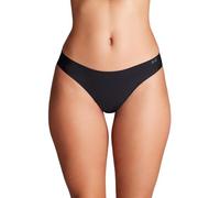 Under Armour Women's 3-Pack Pure Stretch No Show Thong Underwear - Seamless Invisible Fit, No VPL, Ultra-Soft, All-Day Comfort - Black