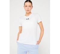 Under Armour Essential Core Short Sleeve T-shirt White M Woman