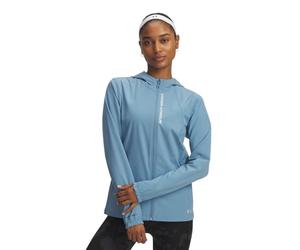 Under Armour Womens Outrun The Storm Jacket Laufbekleidung Running Jacket Blue Smoke - Blue S