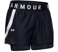 Under Armour Womens Play Up 2-in-1 Short Size: Extra Small, Colour: Black