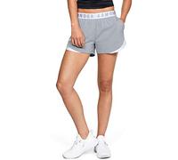 Under Armour Women's Play Up 3.0 Shorts, Gray/White, S