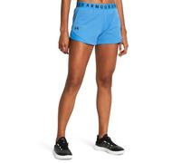 Under Armour Women's Play Up Short 3.0 - Twist, (444) Viral Blue/Viral Blue/Black, S