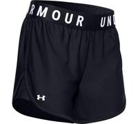 Under Armour Womens Play Up Shorts Pocket Performance Black/White 12