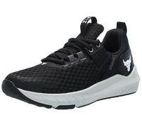 Under Armour Women's Sneaker Project Rock Blood Sweat Respect 4 - Black/Castlerock/White 8.5