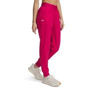 Under Armour Womens Rise Solid Patterned High Track Pants in Pink - Size 8 UK