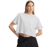 Under Armour Womens Rival Boxy T-Shirt Grey/White 14