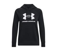 Under Armour Rival Fleece Big Logo Hoodie Black XS Woman