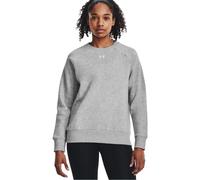Under Armour Womens Rival Fleece Crew Sweatshirt Colour: Grey, Size: Small