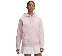 Under Armour Women's Rival Fleece Hoodie, Ultra-Soft Fleece-Lined Women's Hoodie, Lightweight and Comfortable Hooded Top for Training and Warming Up,Prime Pink Light Heather / / Prime Pink,XXL