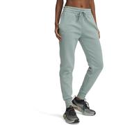 Under Armour - Womens Rival Fleece Jogger Pants, Color Silica Green (348), Size: Small