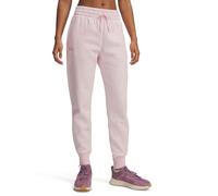 Under Armour Women's Rival Fleece Jogger, Ultra-Soft Fleece-Lined Women's Joggers, Lightweight Tracksuit Bottoms with Tapered Leg Fit,Prime Pink Light Heather / / Prime Pink,XL