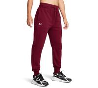 Under Armour Women's Rival Fleece Joggers Pants, (625) Cardinal / / White, Large