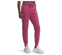 UNDER ARMOUR Womens Training Rival Fleece Joggers - Pink, Fuchsia Dusk, Size M, Women Fuchsia Dusk
