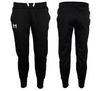 Under Armour Rival Fleece Joggers Trousers, Women Black, Black / White / White (001), MD