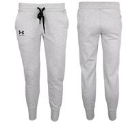 Under Armour W Rival Fleece Joggers Steel Medium Heather/Black/Black L Fitness Trousers