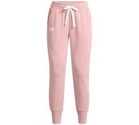 Under Armour Women's Rival Fleece Jogging Bottoms, Retro Pink-White-White (1356416-676), L