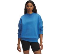 Under Armour Rival Fleece Oversized Crew Sweatshirt Blue S Women