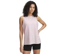 Under Armour Women's Rival Muscle Tank, (648) Prime Pink / / White, L