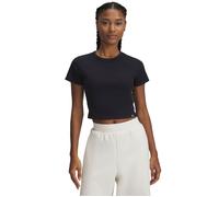 Under Armour Women's Rival Rib Baby T-Shirt - Black/White - Size: Small