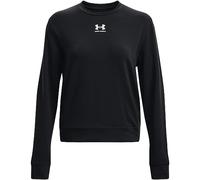 Under Armour Womens Rival Terry Crew Sweatshirt Size: Extra Small, Colour: Black