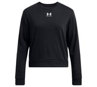 Under Armour Womens Rival Terry Crew Sweatshirt Size: Medium, Colour: Black