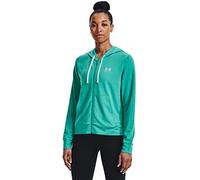 Under Armour Womens Rival Terry Full Zip Hoodie Green L