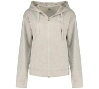 Under Armour Women's Rival Terry Full Zip, Warm and Comfortable Women's Hoodie with Fast-Drying Material, Ladies' Hooded Top for Sports and Casual Wear,Mod Gray / / White,XS