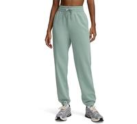 Under Armour Womens Rival Terry Joggers in Green - Size 8 UK